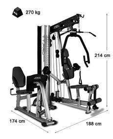 Multigimnasio BH Fitness TT Pro